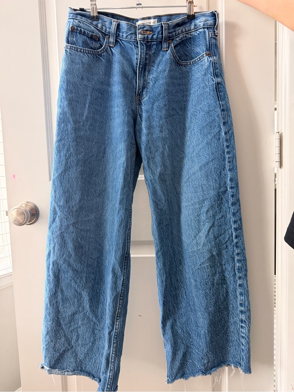 A&F Low Rise Ultra Loose Jeans